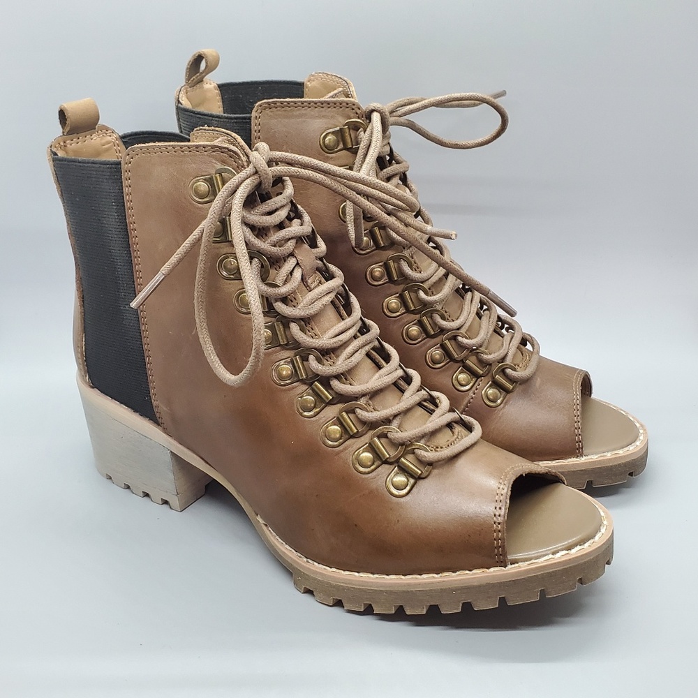 Von Dutch peep toe bootie